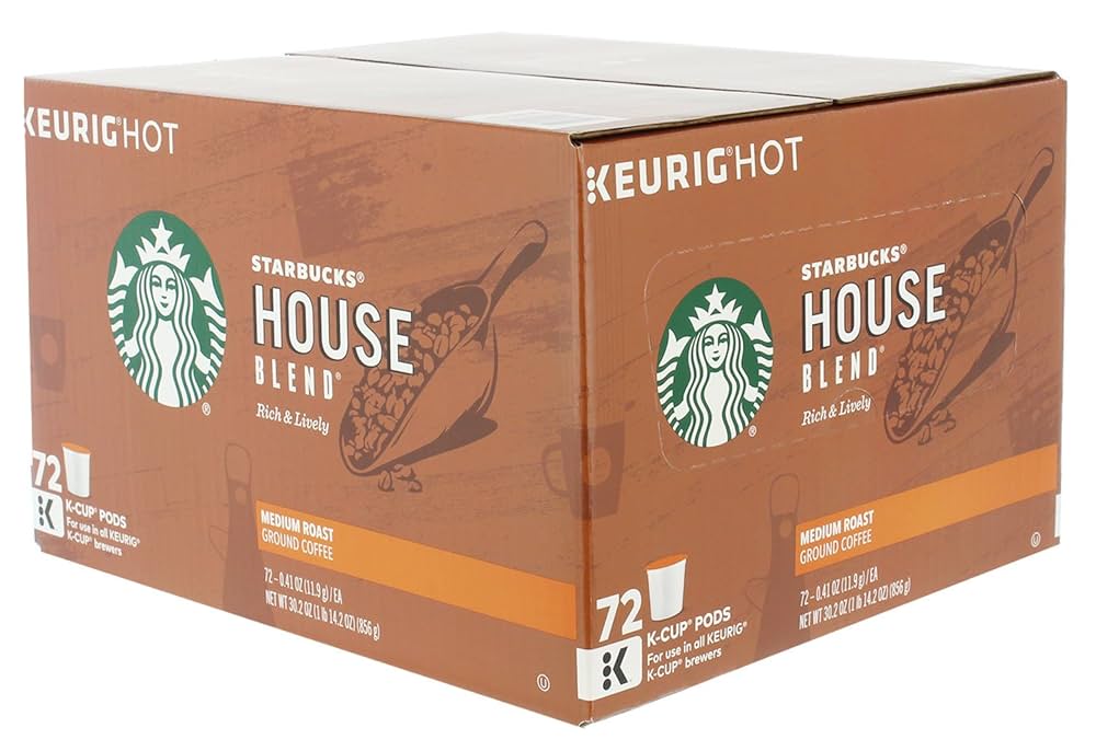 Starbucks Coffee - スターバックス×KEURIG/ Kcup用 ホリデーブレンド32pc Amazon.com: Starbucks K-Cup Coffee Pods, Medium Roast Coffee
